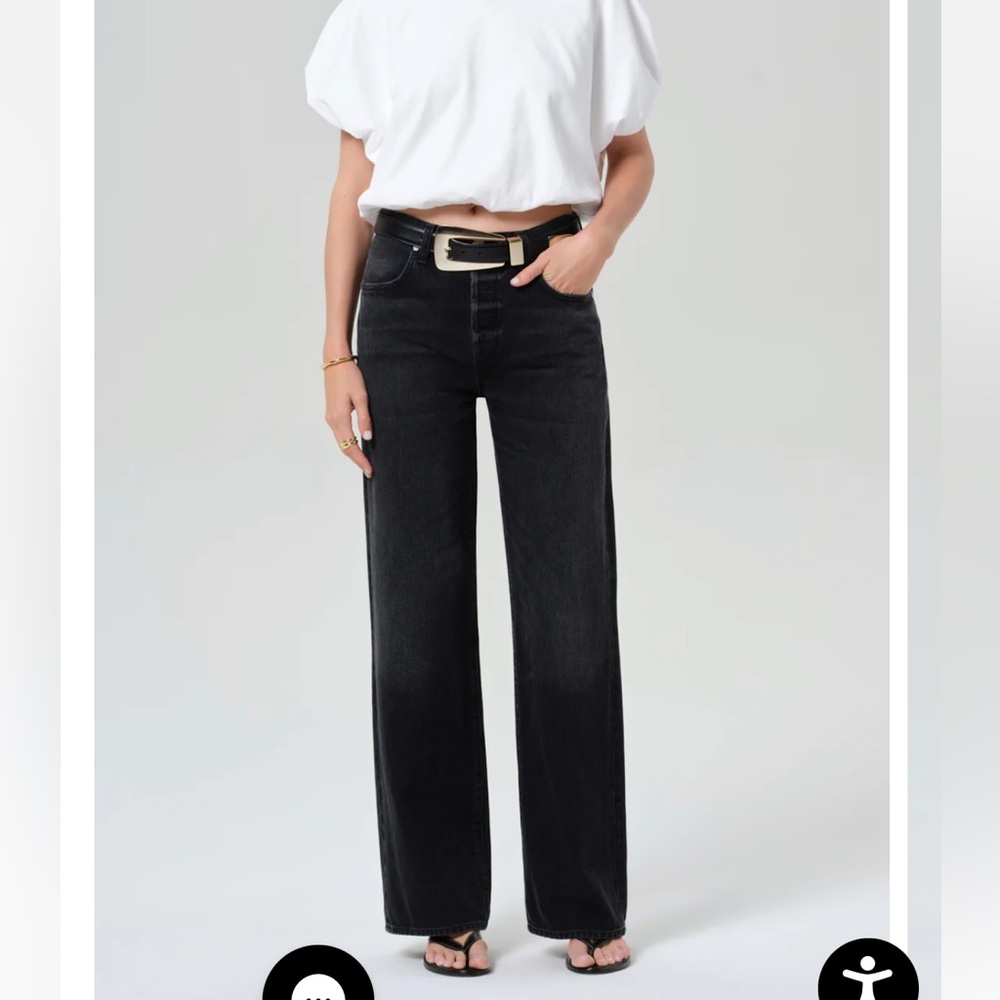 Citizens Of Humanity Annina Jean in Raine (washed black)